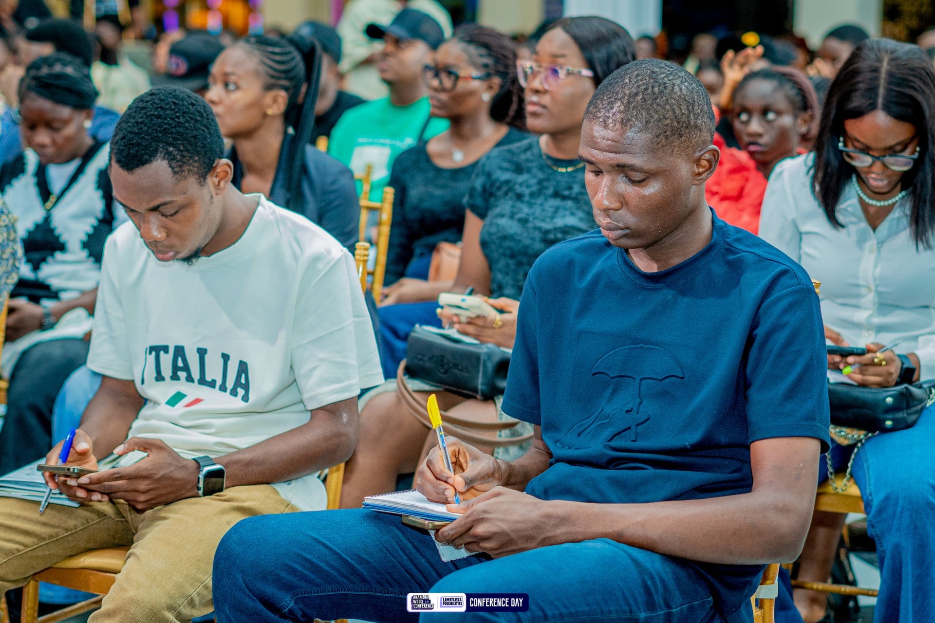 Community member at Anambra Web3 Conference
