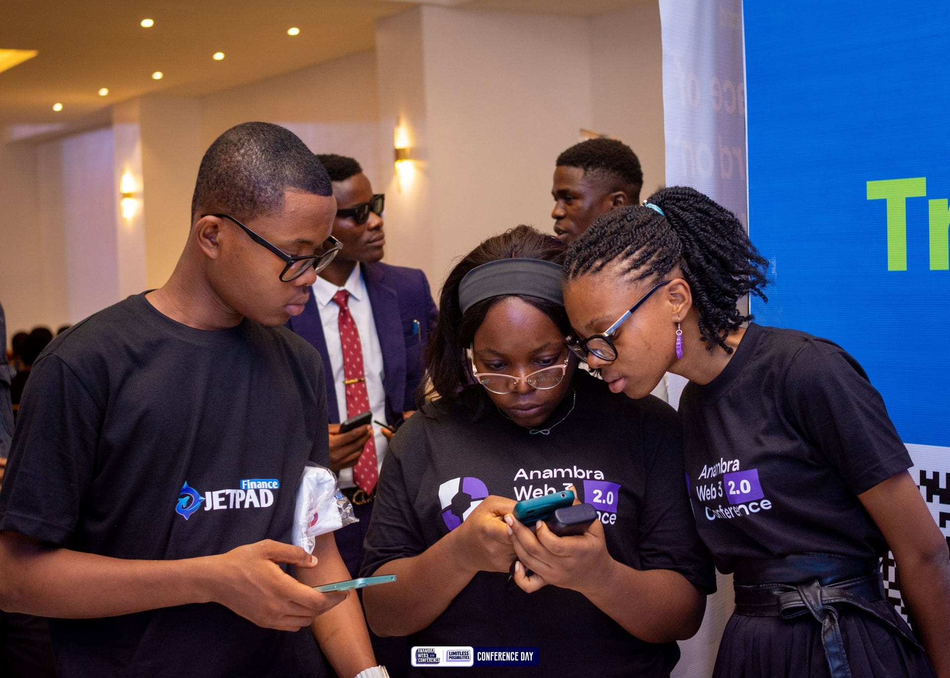 Community member at Anambra Web3 Conference