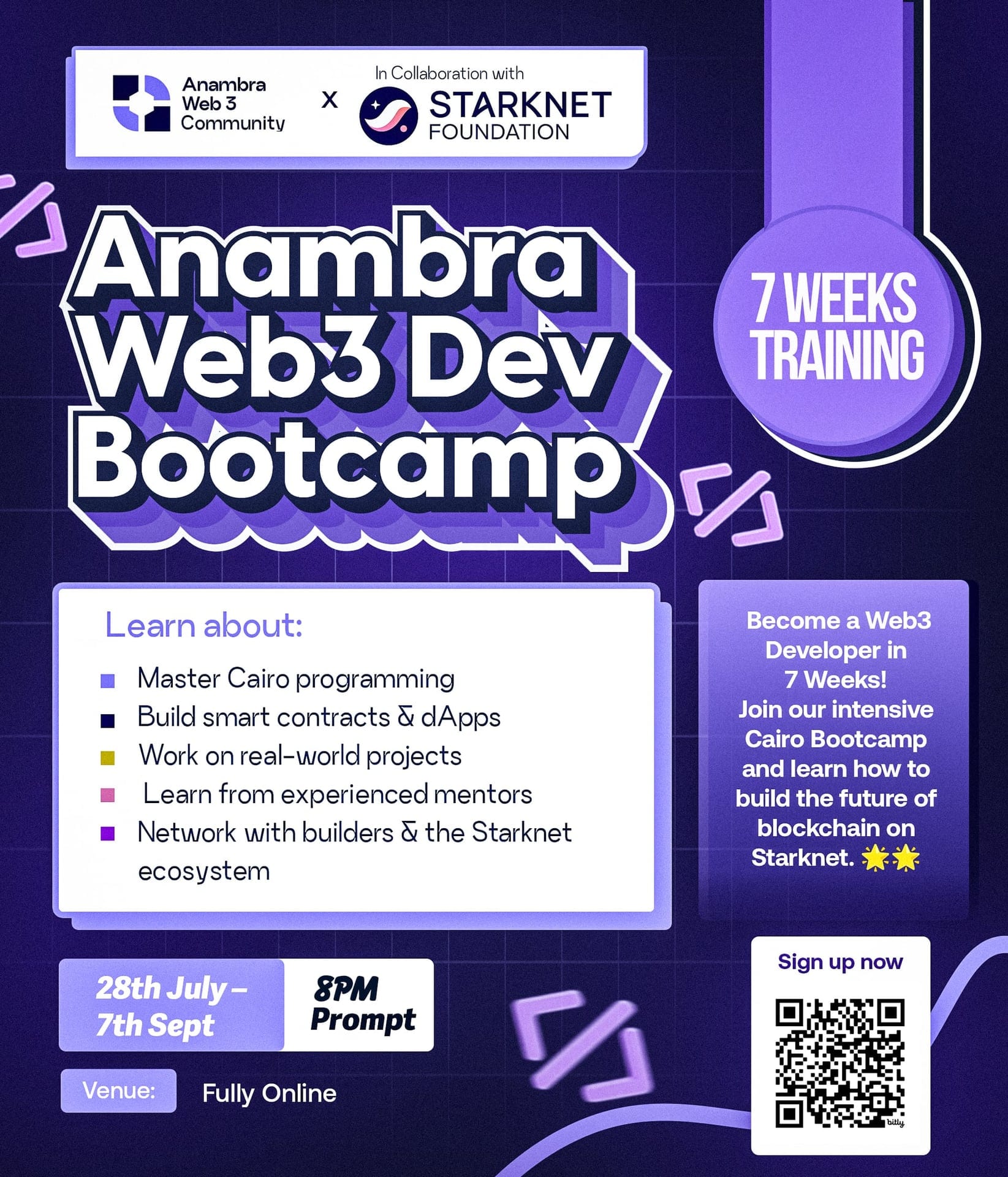 Cairo Smart Contract Bootcamp